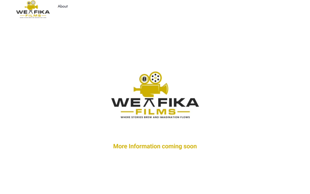 Home page of Wefika Films