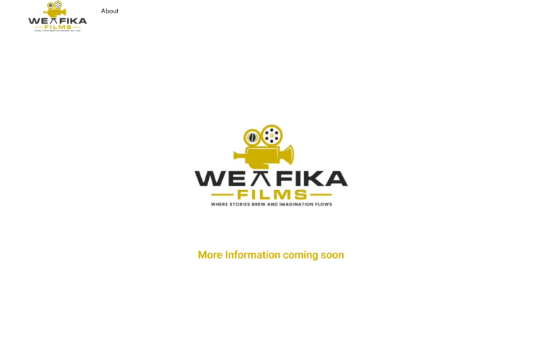 Home page of Wefika Films